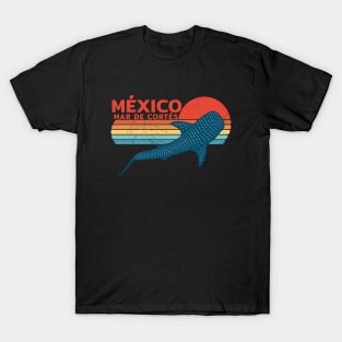 México Sea of Cortez Shark Diving Whale Shark T-Shirt